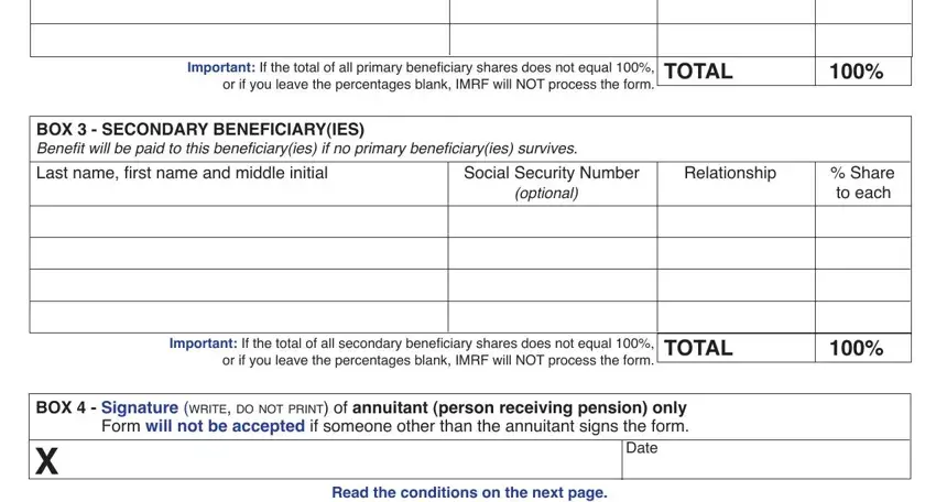 form 611a completion process described (portion 2)