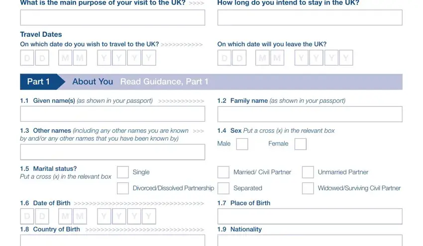 The best ways to fill out how to form family permit part 1