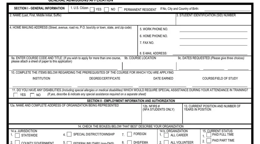 Writing part 1 of fillable fema form fillable