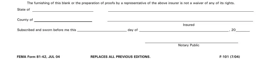 Writing part 3 in fema 2800 hazard pay application