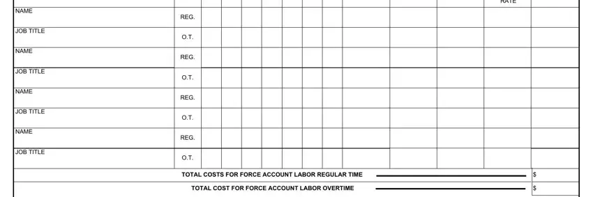 fema form account writing process shown (step 2)