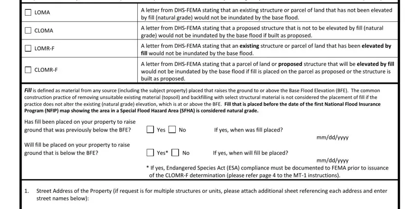 fema mt 1 completion process detailed (step 1)