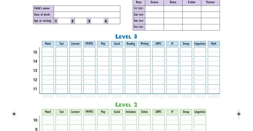 vb mapp scoring form completion process detailed (stage 1)