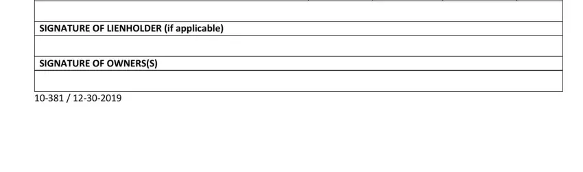 Find out how to fill out 10 381 portion 3