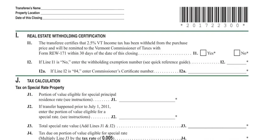 A way to fill out Vermont Form Pt 172 S step 5