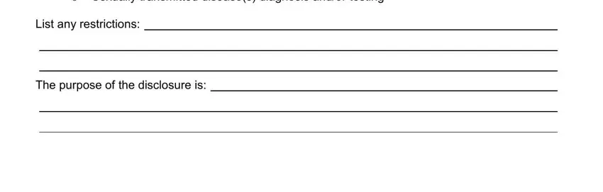 Filling in part 2 of via christi medical records