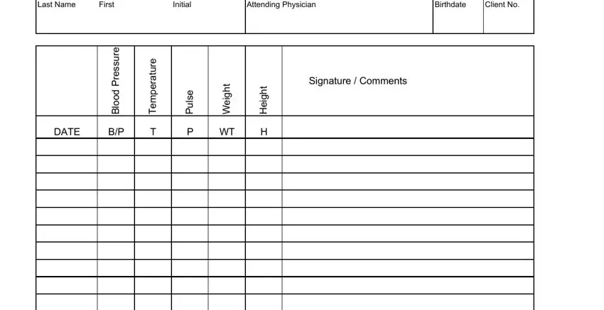 The right way to complete vital signs sheet nursing portion 1