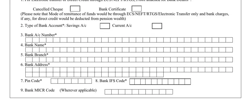Filling out segment 5 in nps withdrawal form 501 pdf