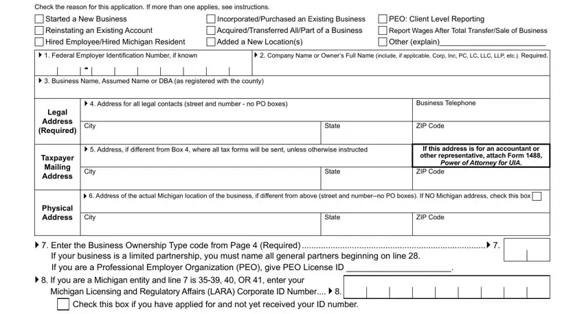 The way to complete state of michigan form 518 step 1