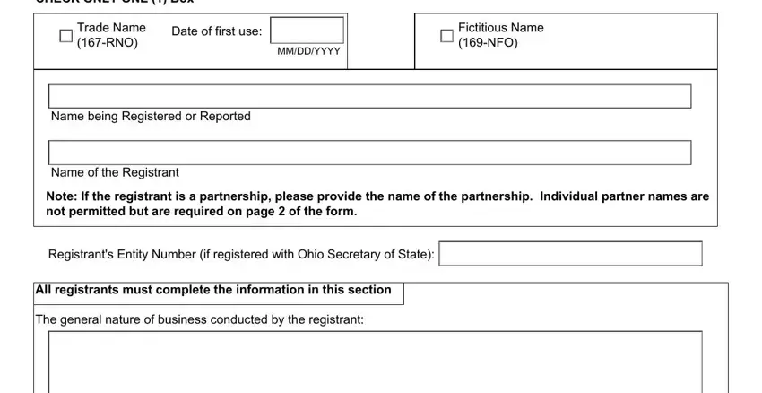 Step number 3 of submitting form registrant ohio pdf