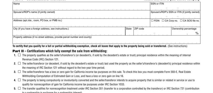 Part no. 1 in submitting california 593 c