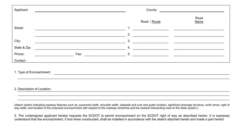 encroachment permit application conclusion process described (part 1)