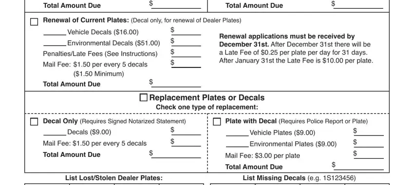 Filling out section 2 of Form 792 2A