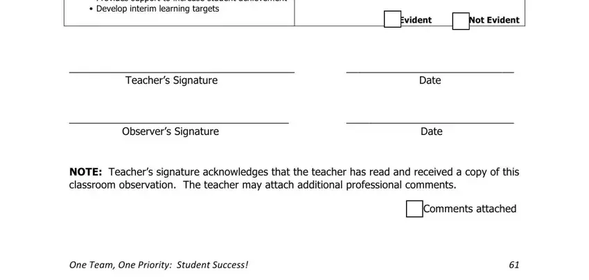 teacher observation form print conclusion process clarified (step 5)