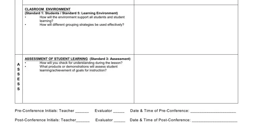 Tips on how to fill out printable teacher observation form stage 4