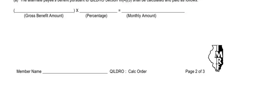 Simple tips to fill in qildro calculation court order state universities retirement system portion 5