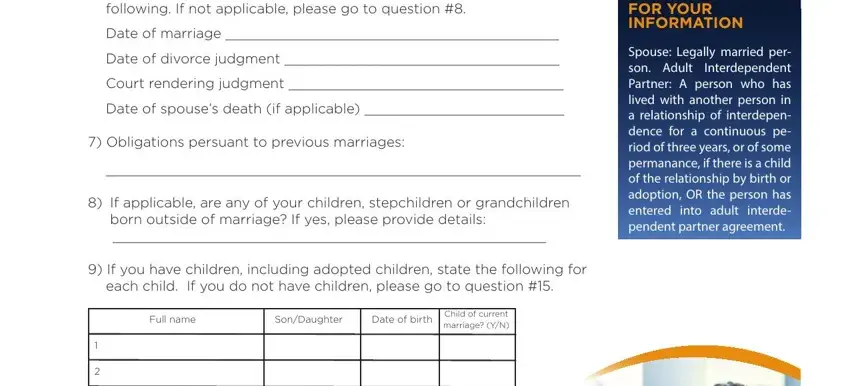 Best ways to prepare Questionnaire Legalshield Form step 3