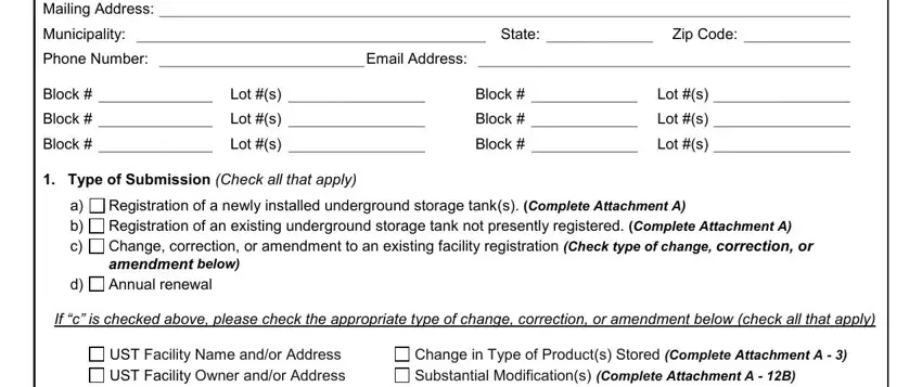 Part number 2 of submitting njdep questionaire nj