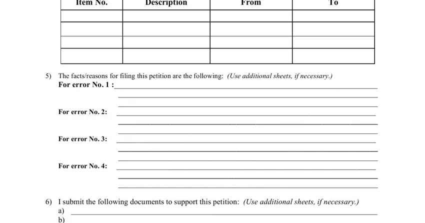 Part # 2 for filling out ra 9048 form