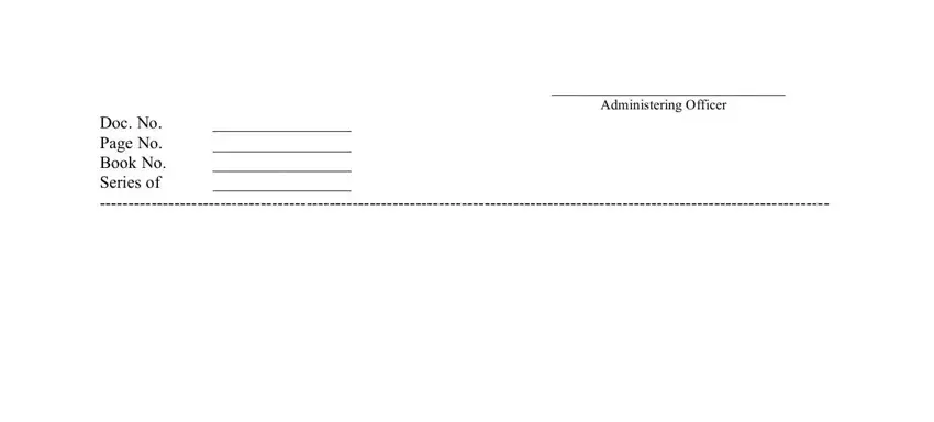 Part number 5 for filling in ra 9048 form