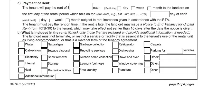 week, RENT please fill in the, and day in tenancy agreement form bc