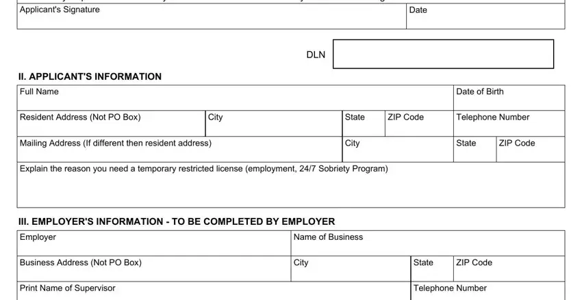 Filling out section 2 in how to fill out a reference check form