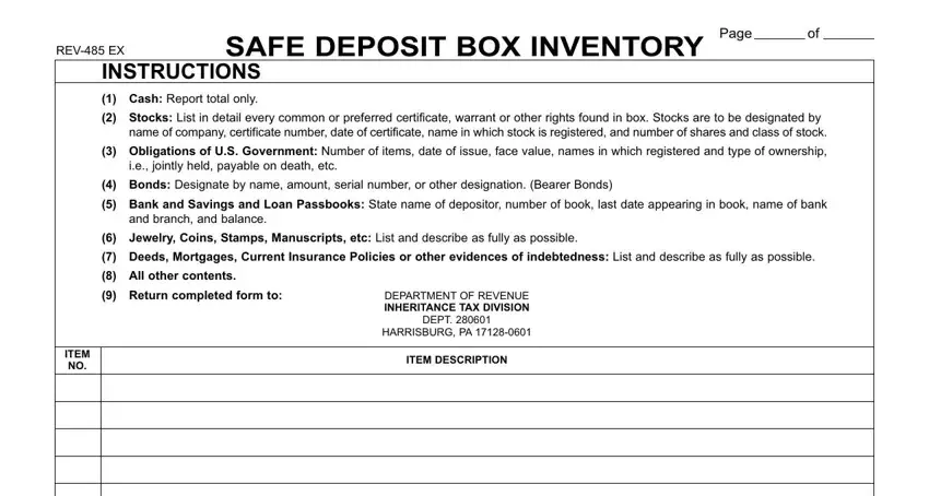 How one can fill in depositor portion 3