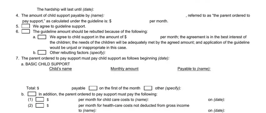 child stipulation form conclusion process outlined (portion 2)