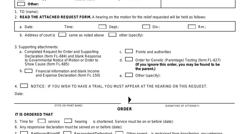 Part # 2 for completing california fl 680 form
