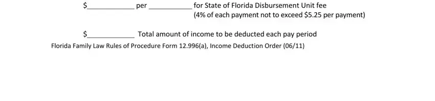 Ways to complete income deduction order florida stage 3