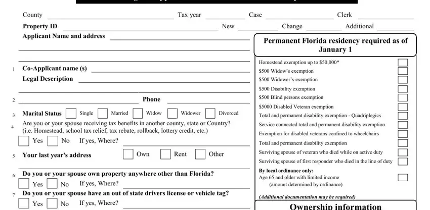 Learn how to fill in florida sole proprietorship form department of revenue stage 1