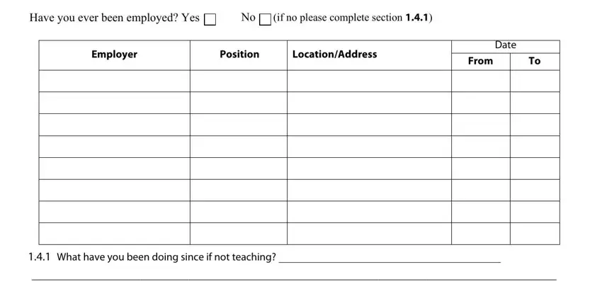 Tips on how to fill out sam sharpe teachers college courses step 4