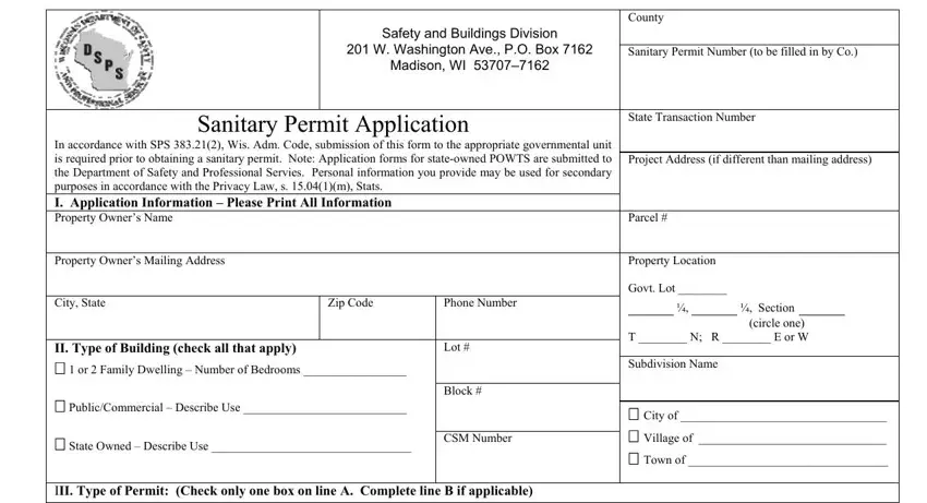 The best ways to fill in revised sanitary permit form philippines pdf portion 1