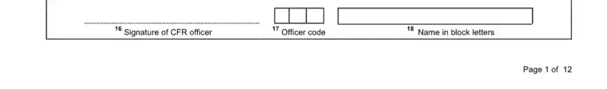 Filling in part 3 in sap 271