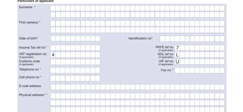 Ways to fill out sars tax clearance application form pdf part 1