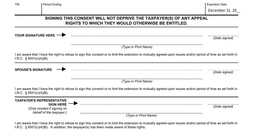 The best ways to fill out form 872 portion 3