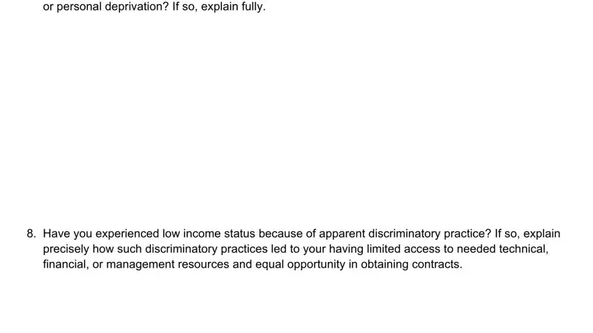 Sba Form 1010A completion process described (portion 5)