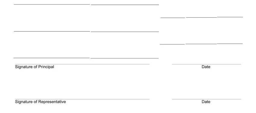 Stage no. 2 in filling out 1010C