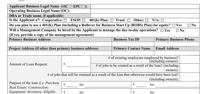 Simple tips to complete sba form information pdf step 1