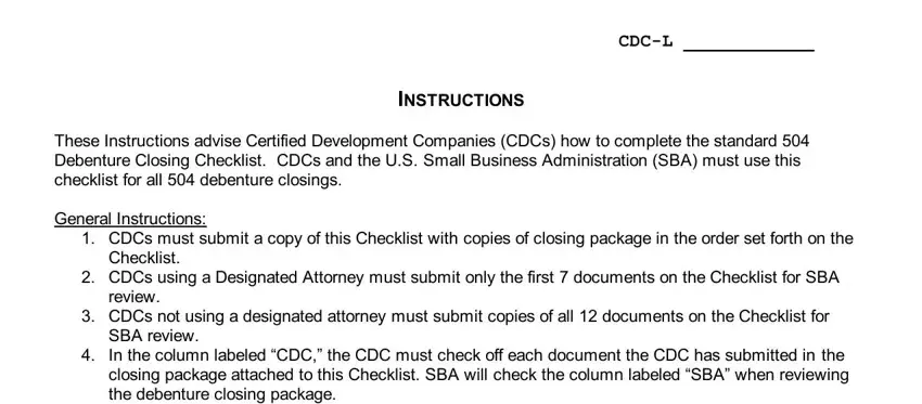 Checklist, CDCs must submit a copy of this, and review of 148L
