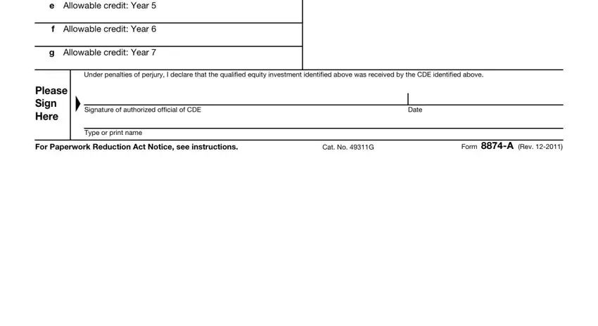 The best ways to fill out Form 8874 A step 2