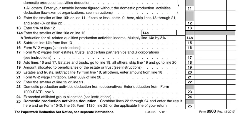 Form 8903 completion process described (part 2)