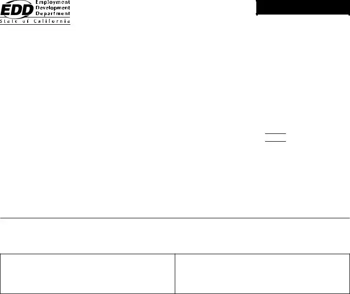 Edd Form De 4 ≡ Fill Out Printable PDF Forms Online