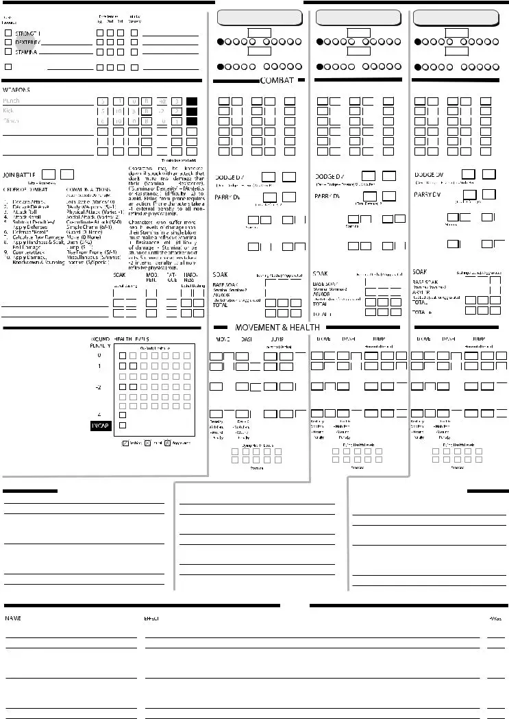 Exalted 2Nd Edition ≡ Fill Out Printable PDF Forms Online