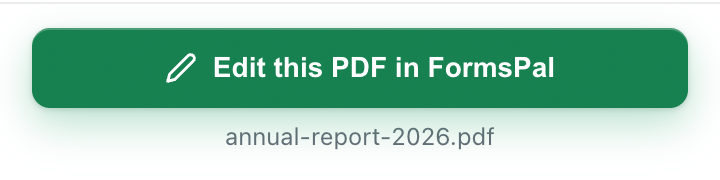 The popup leading with an Edit this PDF button