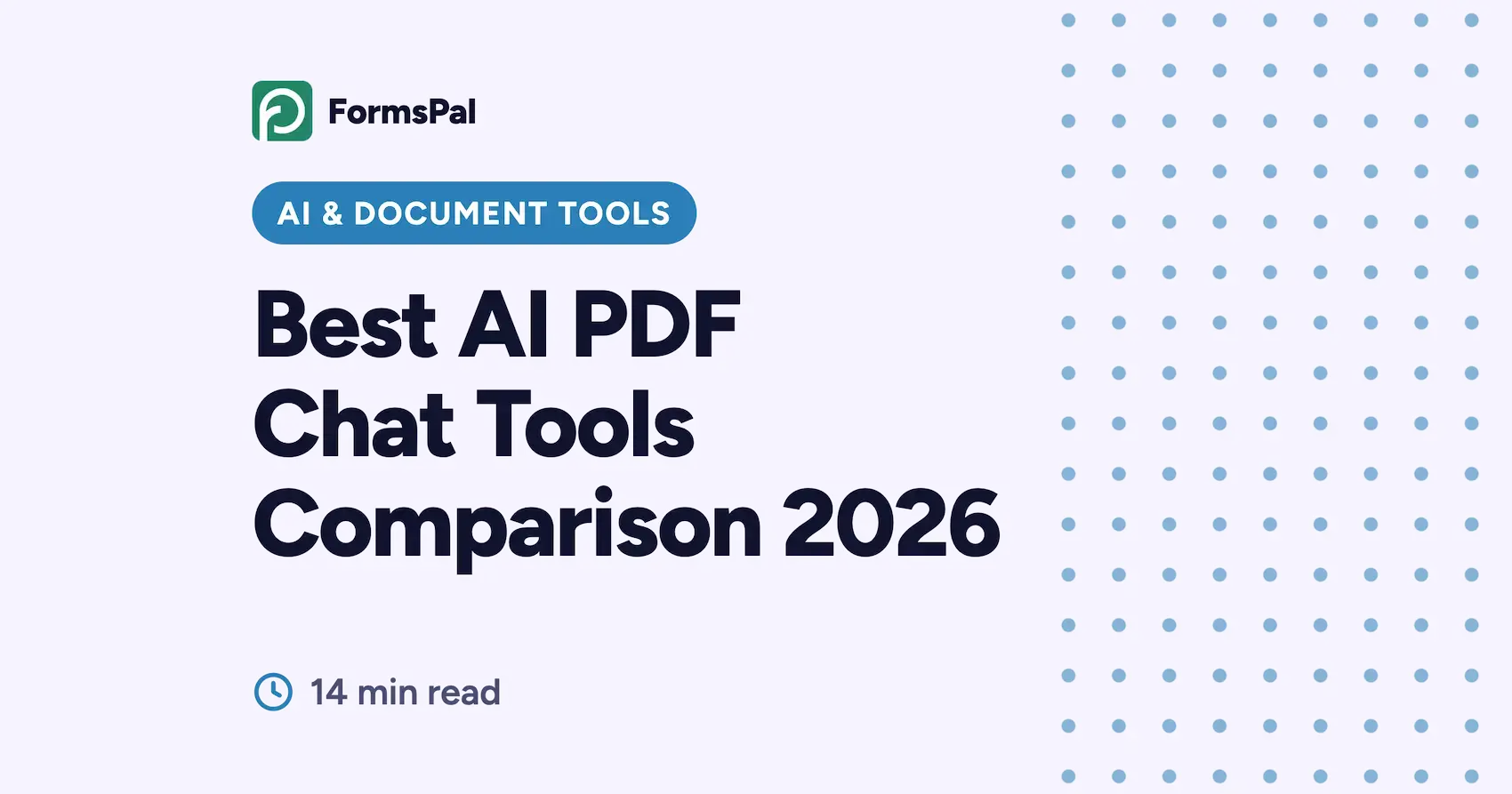Best AI PDF Chat Tools Comparison 2026: Reviewed & Tested Image