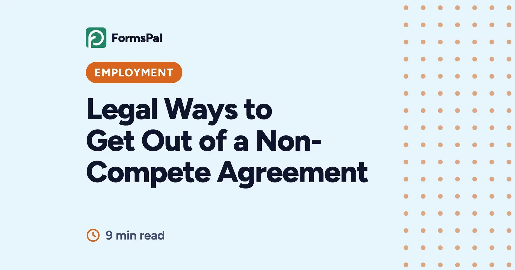 Legal Ways to Get Out of a Non-Compete Agreement Image