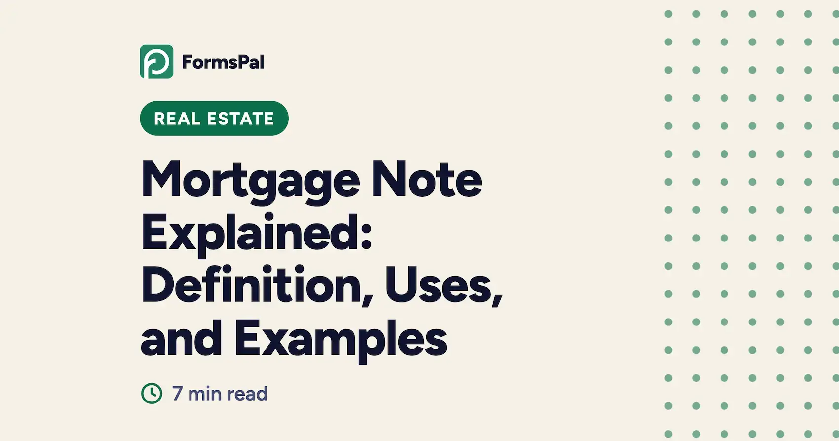 Mortgage Note Explained: Definition, Uses, and Examples Image