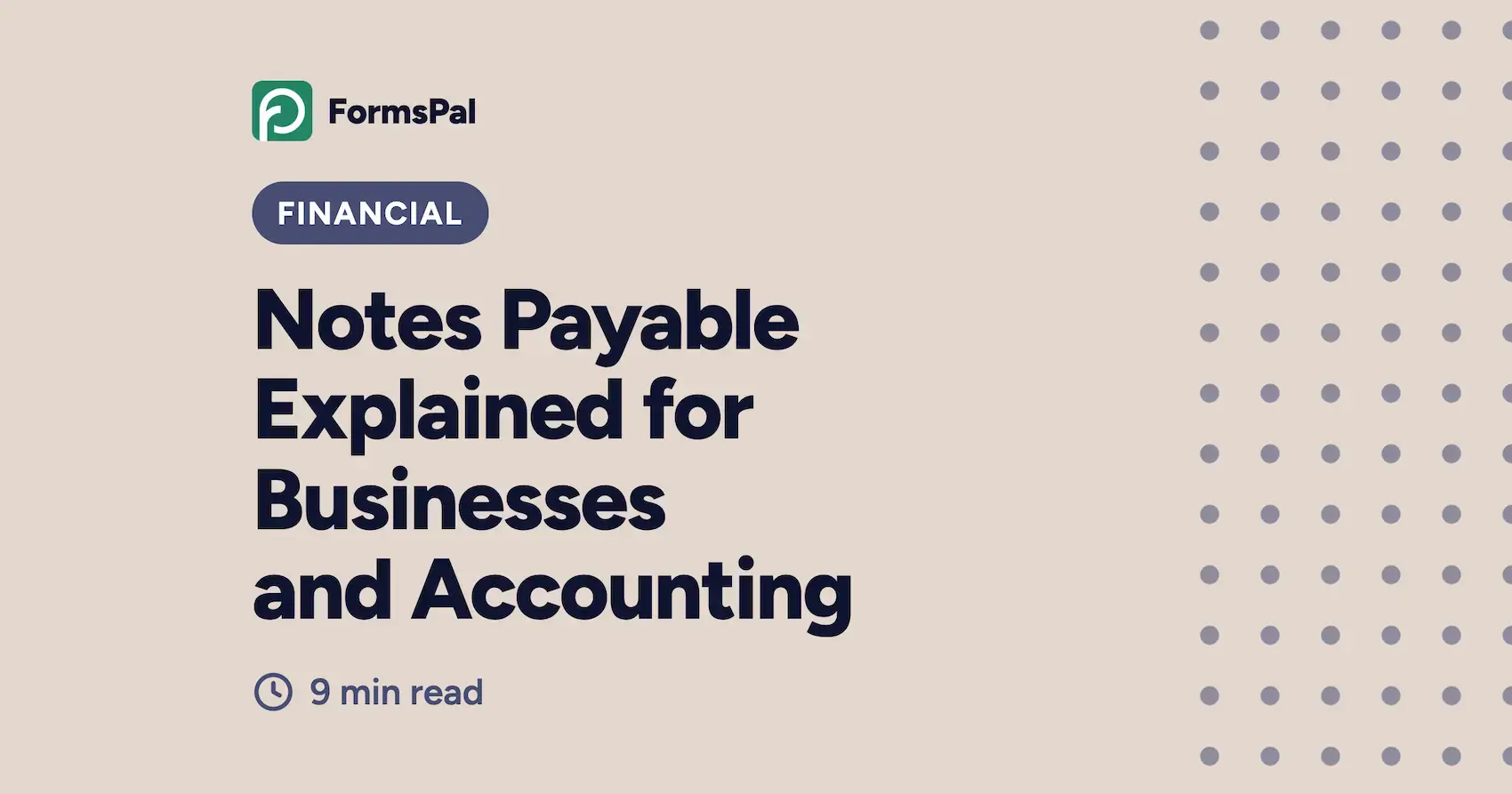 Notes Payable Explained for Businesses and Accounting Image
