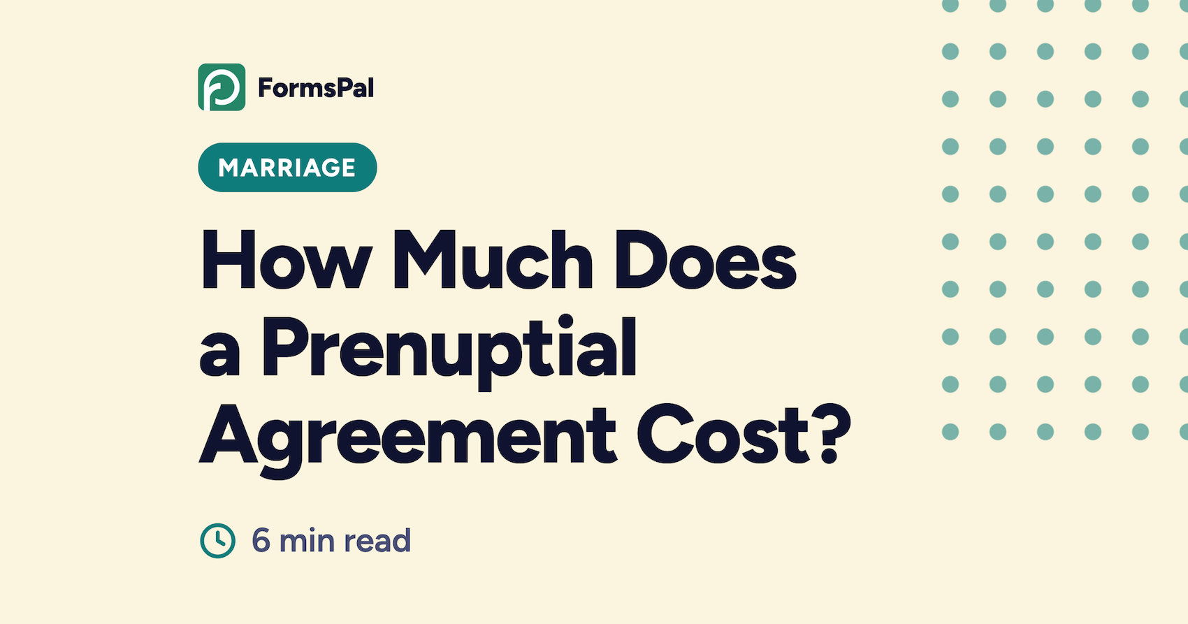 How Much Does a Prenuptial Agreement Cost? Image